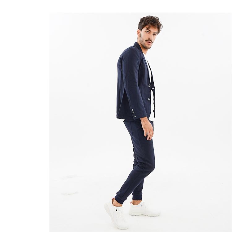 SLOWGAN スローガン テーラードジャケット＆パンツセット セットアップ メンズ 上下セット カジュアル ネイビー グレー |  | 07