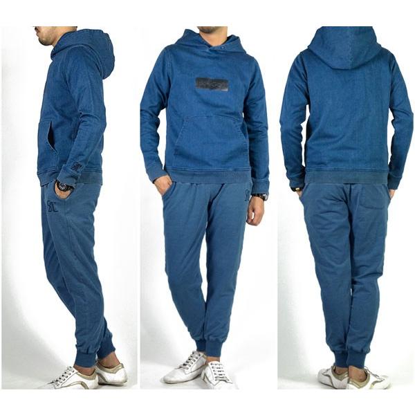 slowGan スローガン パーカー スウェットパンツ デニムパーカーセットアップ BITTER |  | 03