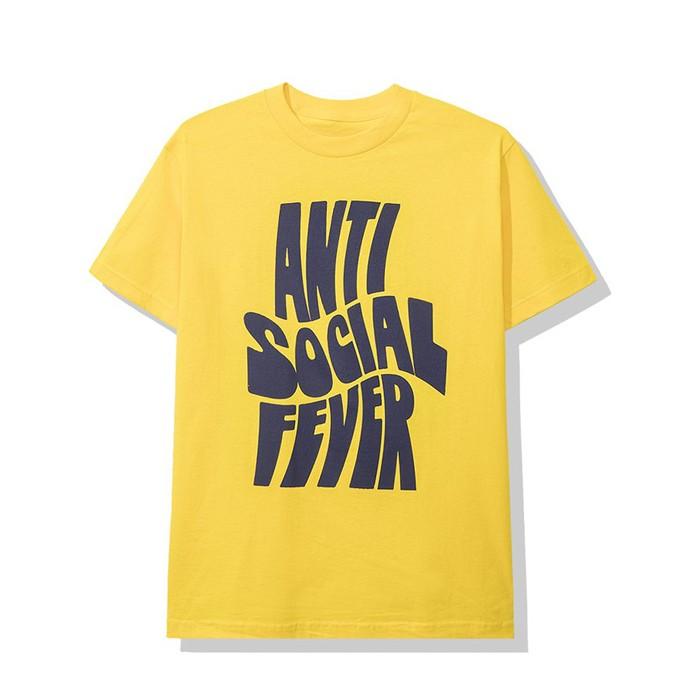 Anti Social Social Club アンチソーシャルソーシャルクラブ Chatsworth Yellow Tee メンズ レディース 半袖 Tシャツ ユニセックス プリント ロゴTEE | ANTI SOCIAL SOCIAL CLUB | 01