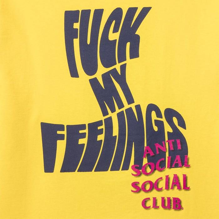 Anti Social Social Club アンチソーシャルソーシャルクラブ Chatsworth Yellow Tee メンズ レディース 半袖 Tシャツ ユニセックス プリント ロゴTEE | ANTI SOCIAL SOCIAL CLUB | 03