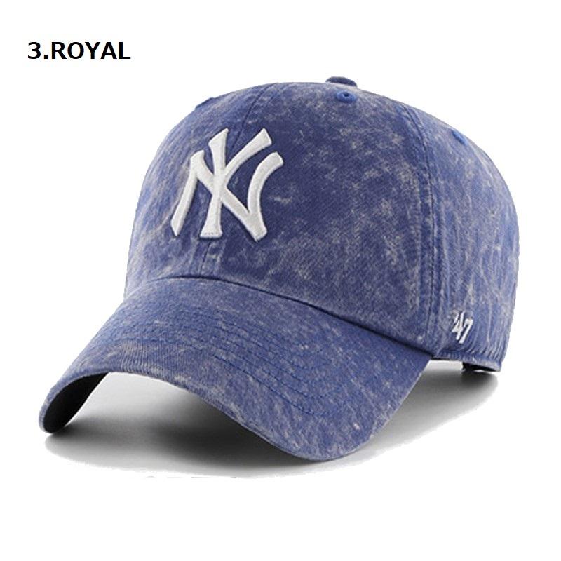’47 フォーティセブン ヤンキース キャップ クリーンナップ 帽子 CLEAN UP NY Yankees 野球 MLB スポーツ カジュアル | 47 | 05