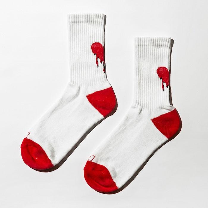 コモンソックス ハイソックス COMMON SOX REGULAR SOCKS HEART スト系 ロング 靴下 コーデ ブランド |  | 07