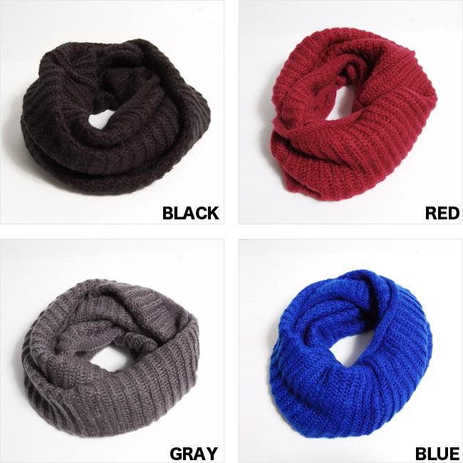 Diablo ディアブロ　編込みカラースヌード マフラー |  | 01