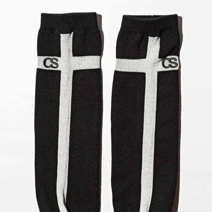 コモンソックス COMMON SOX LONG SOCKS CROSS ソックス 靴下 メンズ カジュアル ストリート スポーツ プレゼント ギフト ブラック ベージュ ホワイト |  | 04