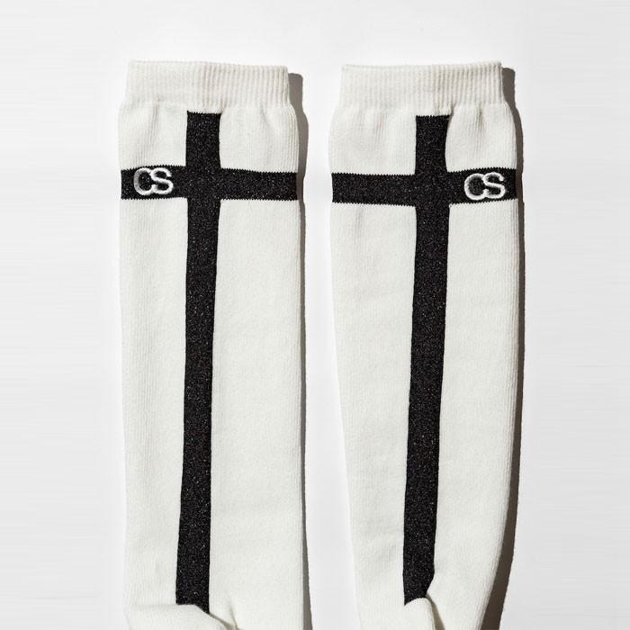 コモンソックス COMMON SOX LONG SOCKS CROSS ソックス 靴下 メンズ カジュアル ストリート スポーツ プレゼント ギフト ブラック ベージュ ホワイト |  | 06