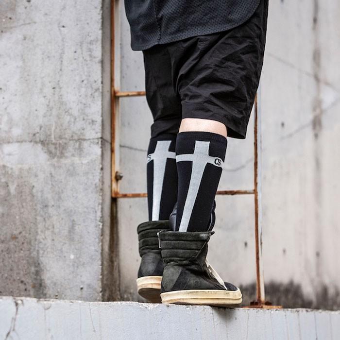 コモンソックス COMMON SOX LONG SOCKS CROSS ソックス 靴下 メンズ カジュアル ストリート スポーツ プレゼント ギフト ブラック ベージュ ホワイト |  | 07