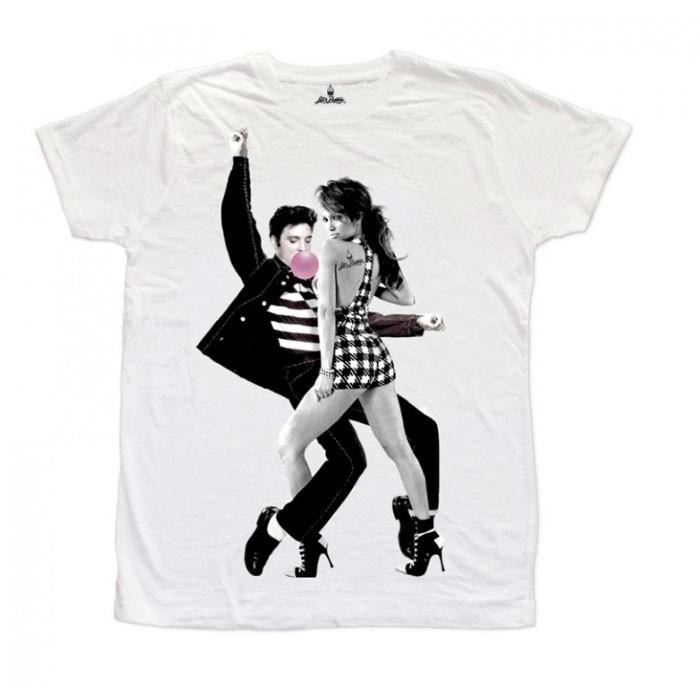 レッツバブル Let S Bubble Dancing パロディ Tシャツ イタリアブランド 半袖 メンズ Tシャツ イタリア ホワイト Dancing Man Upper Gate 通販 Yahoo ショッピング