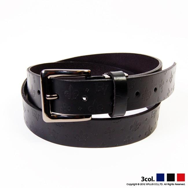 【Diavlo ディアブロ】Diavlo　DVロゴベルトレザーベルト | 