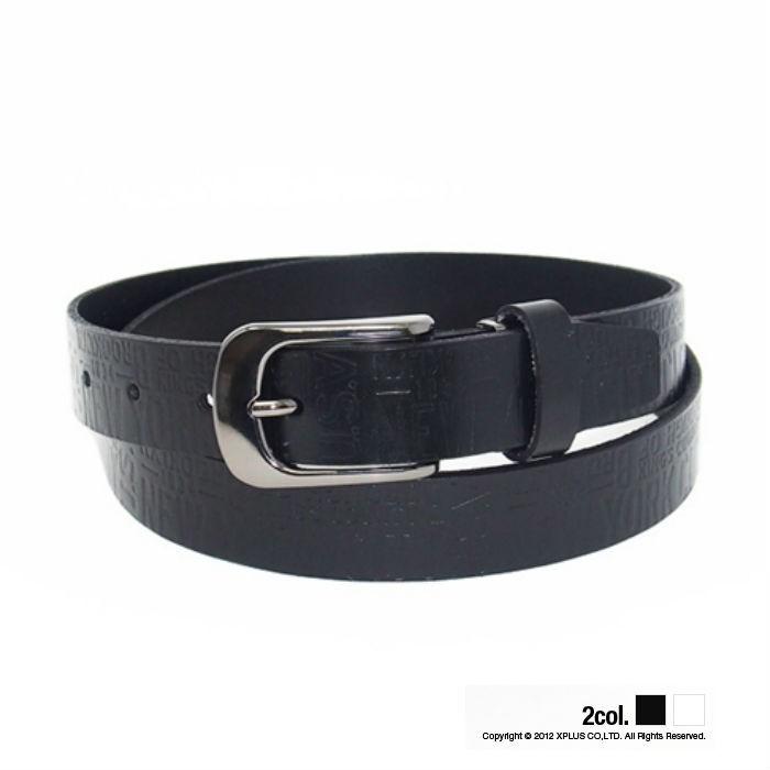 ディアブロ Diavlo 型押しレザーベルト 牛革 本革ベルト 男性 ブランド | 