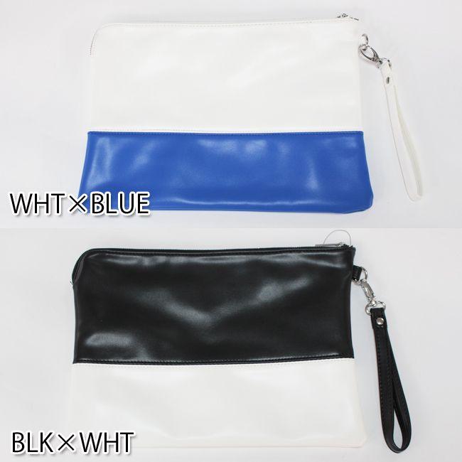 Diavlo/ディアブロ　バイカラークラッチバッグ |  | 01