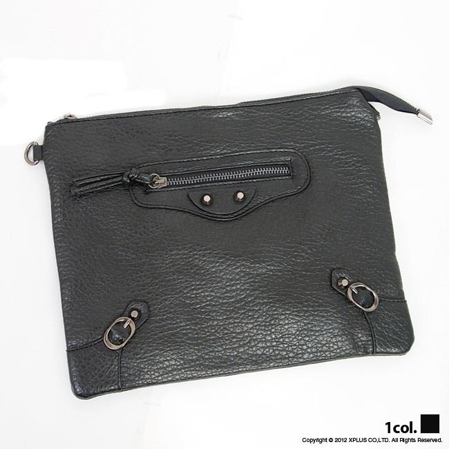 Diavlo ディアブロ ポイントベルトデザインクラッチバッグ バッグ ユニセックス | 