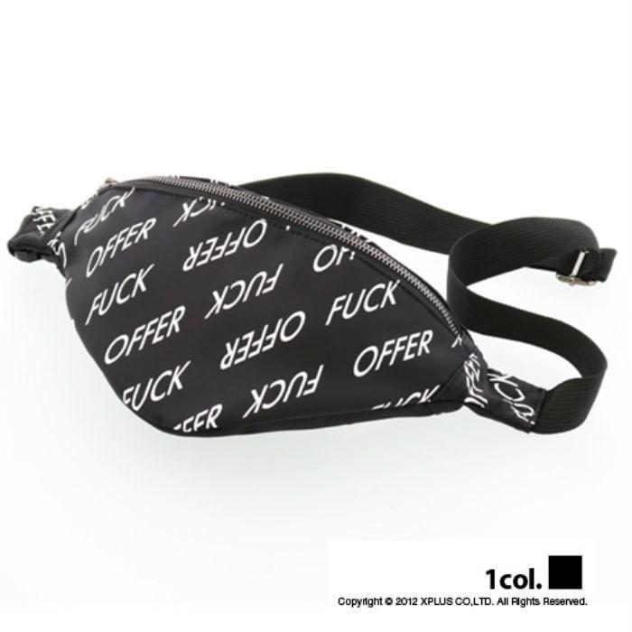 ディアブロ Diavlo 総柄プリントナイロンボディーバッグ ボディバッグ 肩掛け メンズ | 