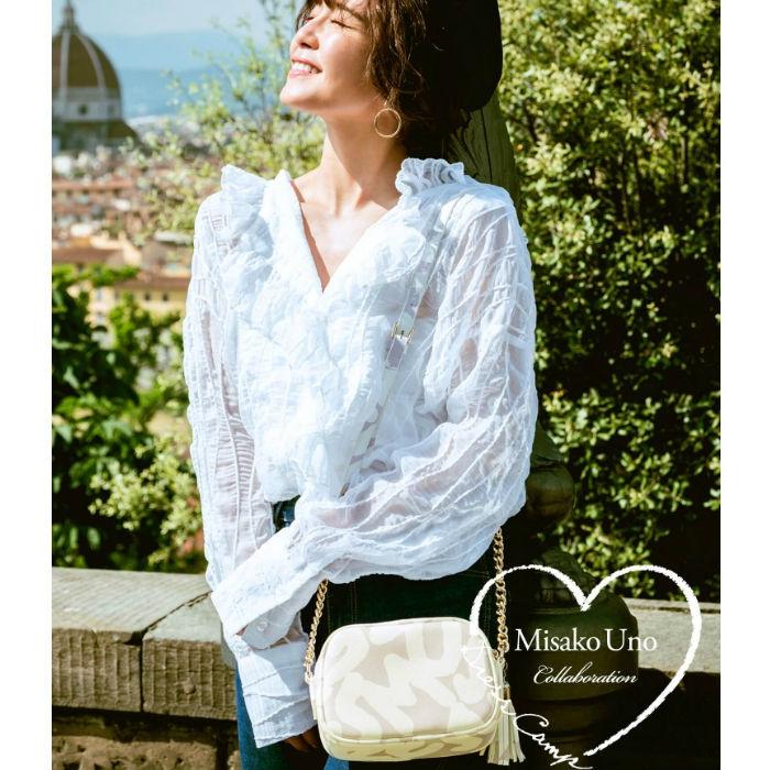 Dress Camp ドレスキャンプ Muパターンミニショルダーバッグ 肩掛け レディース ブランド 小さい ベージュ ピンク Dssb 3100 Mu Upper Gate 通販 Yahoo ショッピング