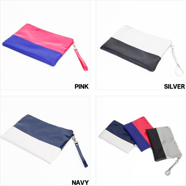 Diablo/ディアブロ　バイカラーエナメルクラッチバッグ |  | 01