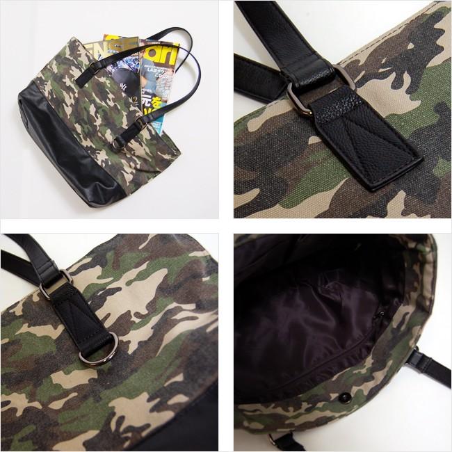 【Diavlo ディアブロ】バイカラー柄トートバッグ |  | 02