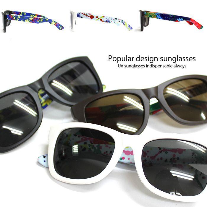 ウェリントン 柄テンプルサングラス 3color(4942) |  | 02