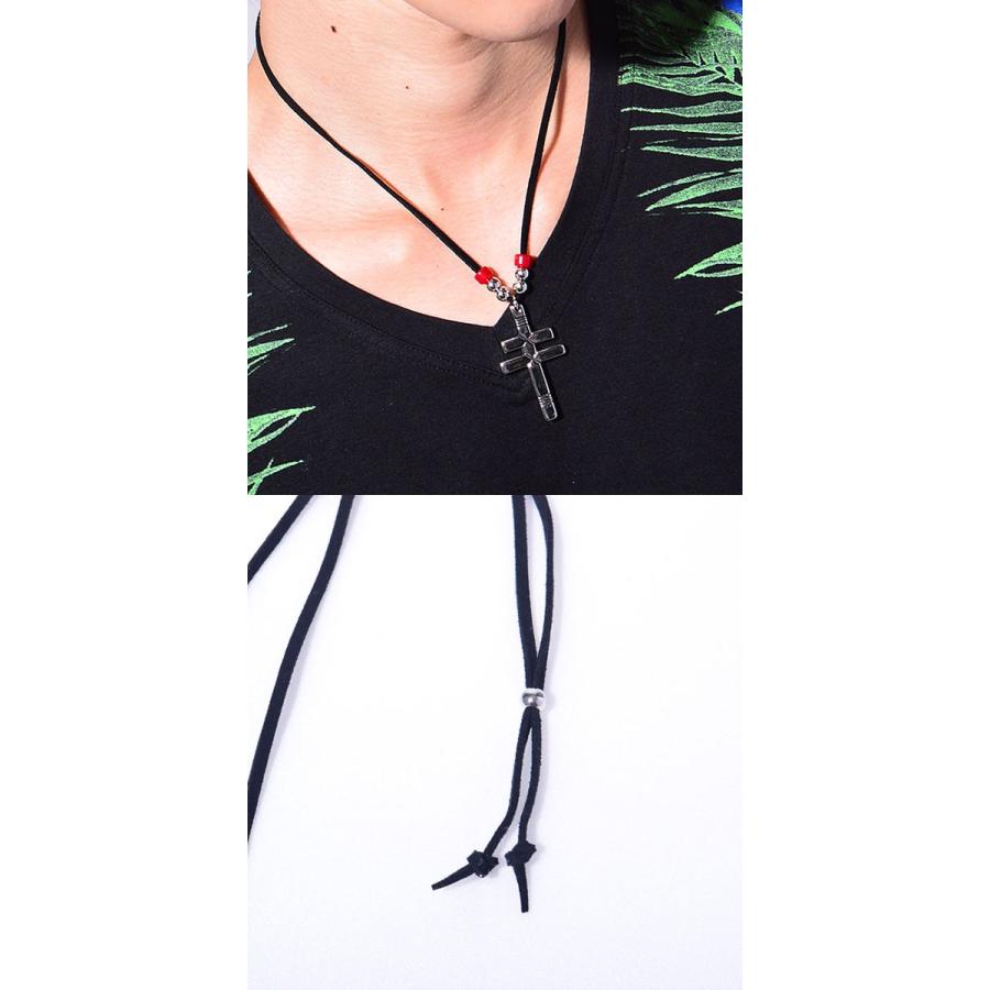Diavlo ディアブロ メタルモチーフネックレス スター クロス シルバー メンズ |  | 02