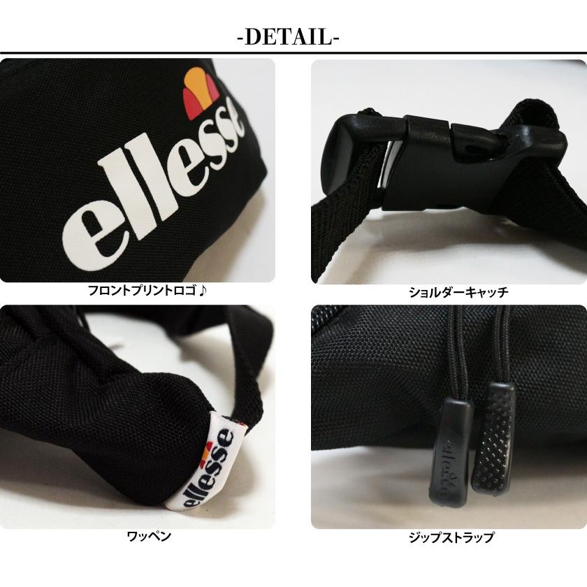 エレッセ ellesse ボディバッグ ウエストポーチ ショルダー カバン バッグ 斜め掛け メンズ 小さい レディース 軽量 コンパクト カジュアル アウトドア | ellesse | 06