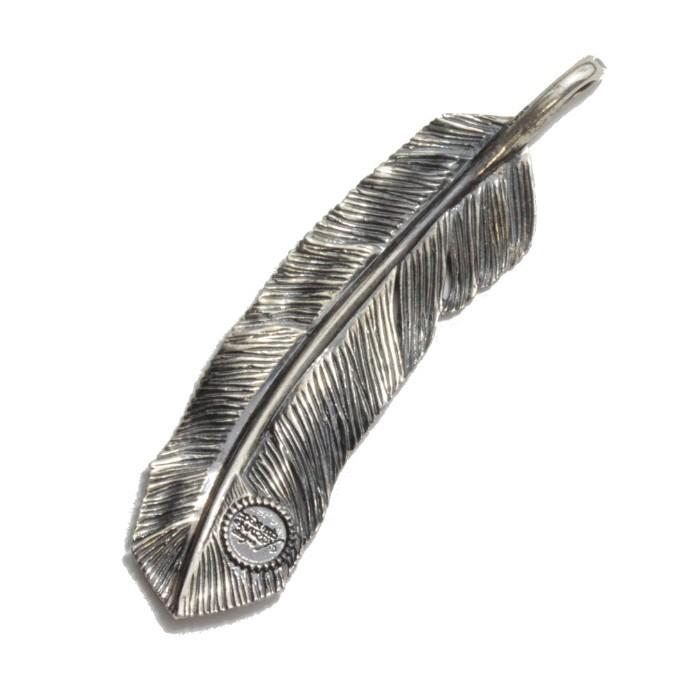 EdHardy エドハーディー フェザーネックレス ペンダントトップ EDFE-002 ユニセックス メンズ レディース プレゼント シルバー SILVER 925 |  | 01