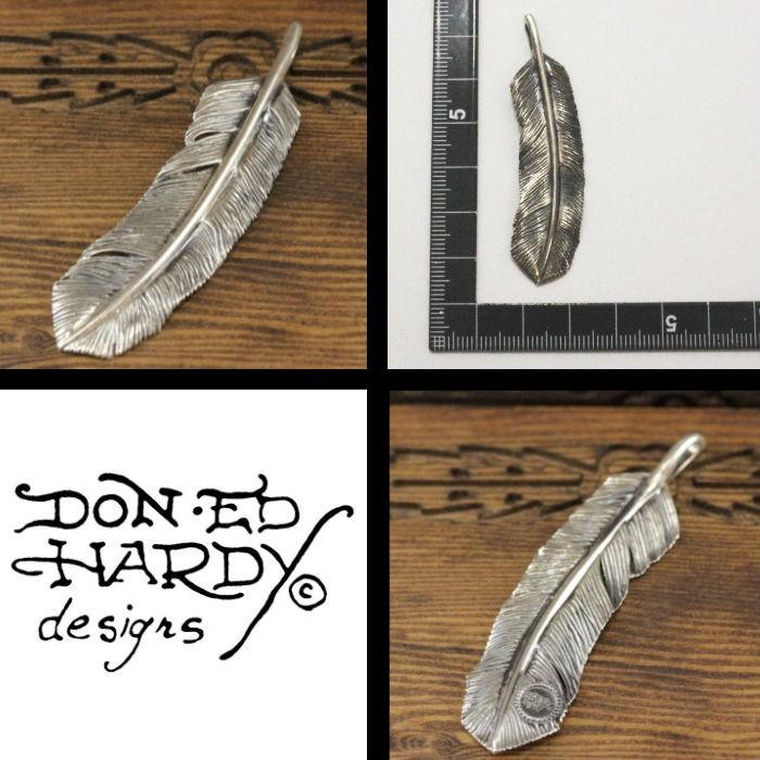 EdHardy エドハーディー フェザーネックレス ペンダントトップ EDFE-002 ユニセックス メンズ レディース プレゼント シルバー SILVER 925 |  | 03