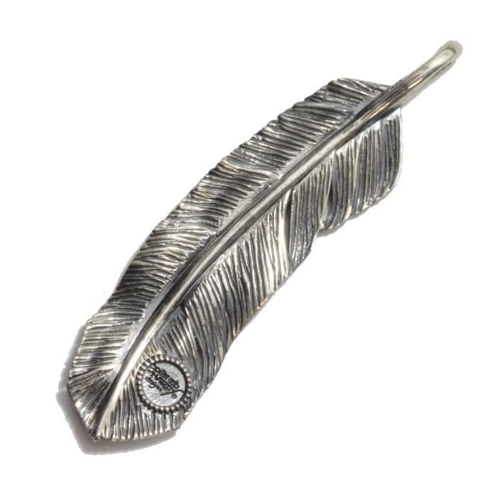 EdHardy エドハーディー フェザーネックレス ペンダントトップ EDFE-004 ユニセックス メンズ レディース プレゼント シルバー |  | 01