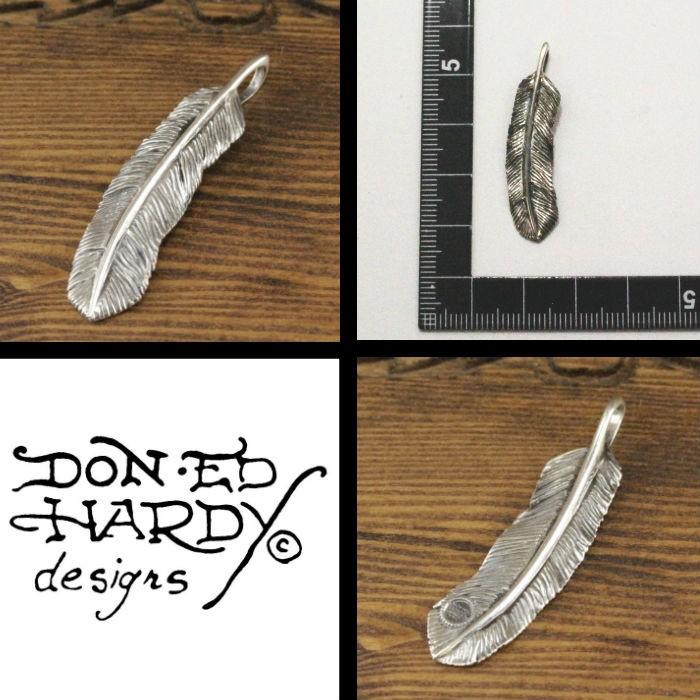 EdHardy エドハーディー フェザーネックレス ペンダントトップ ユニセックス メンズ レディース プレゼント シルバー |  | 03