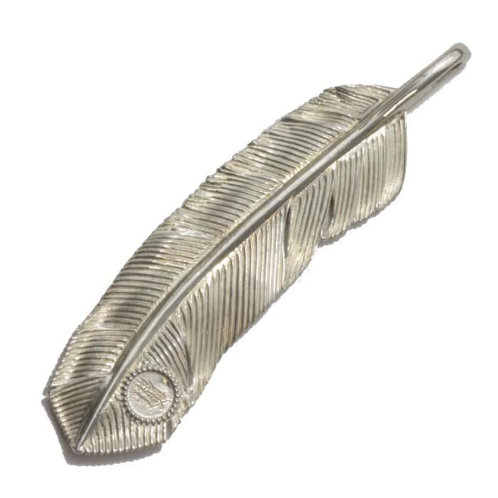 EdHardy エドハーディー フェザーネックレス ペンダントトップ EDFE-052 ユニセックス メンズ レディース プレゼント シルバー |  | 01