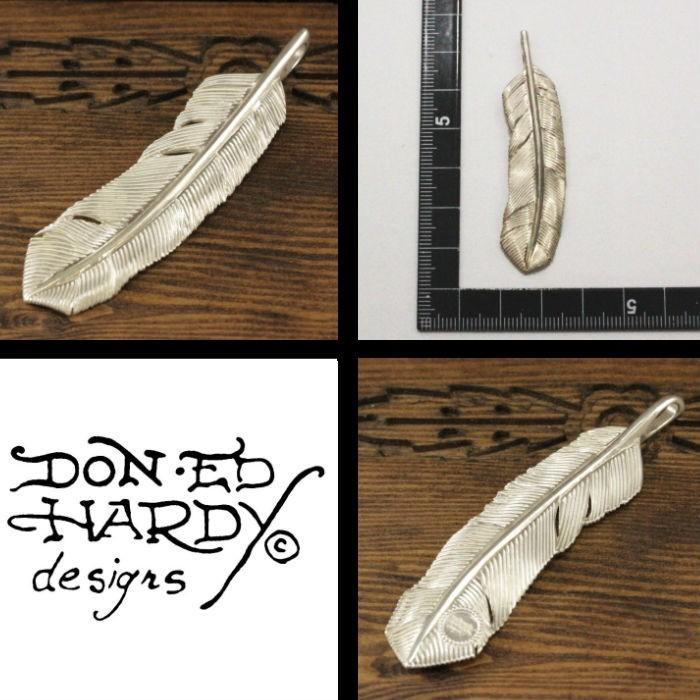 EdHardy エドハーディー フェザーネックレス ペンダントトップ EDFE-052 ユニセックス メンズ レディース プレゼント シルバー |  | 03