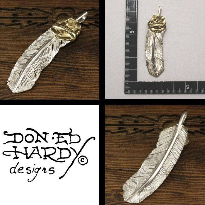 EdHardy エドハーディー フェザーネックレス ペンダントトップ silver シルバー 925 ユニセックス メンズ レディース プレゼント シルバー |  | 03
