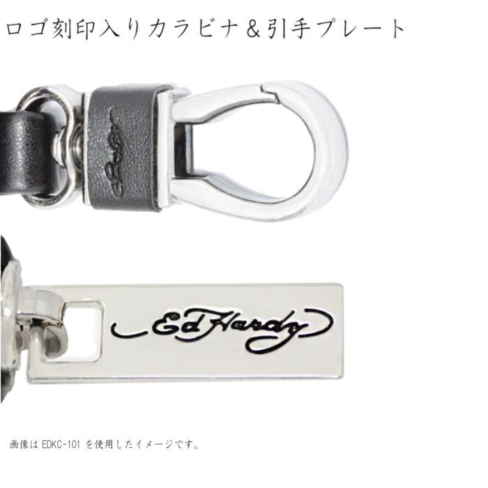EdHardy EDHARDY エドハーディー スマートキーケース キーケース 合皮 レザー プレゼント ブラック |  | 04