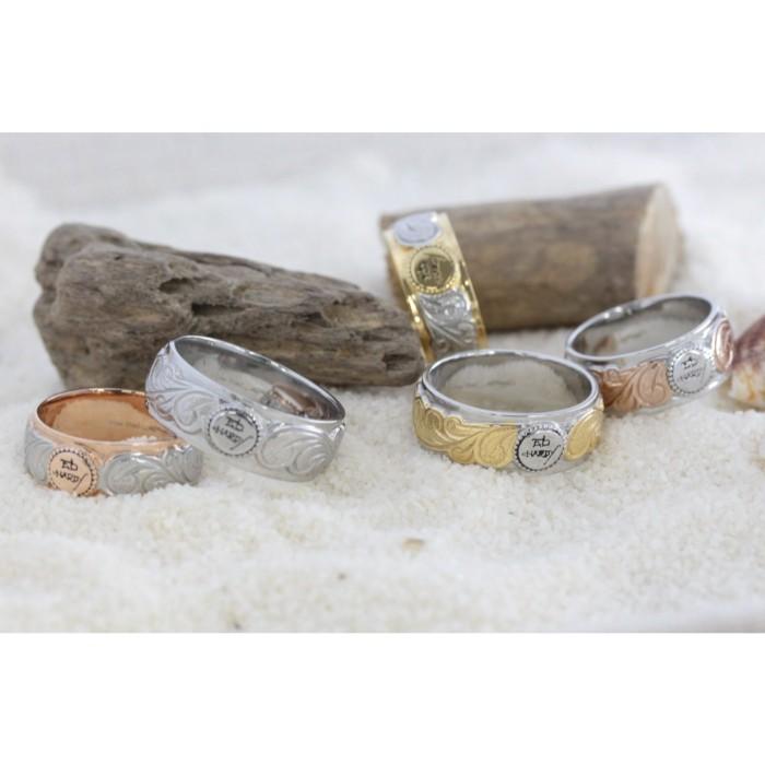 Ed Hardy エドハーディー EDHARDY ステンレス ハワイアンジュエリー 指輪 リング ハワイ 公式ライセンス ペアリング |  | 07