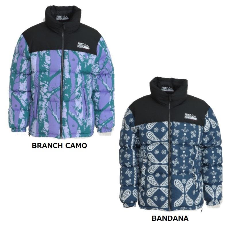 【20％OFFセール】FIRST DOWN ファーストダウン ダウンジャケット リバーシブル ユニセックス アウター ナイロン 防寒 秋冬 カジュアル おしゃれ | FIRST DOWN | 01