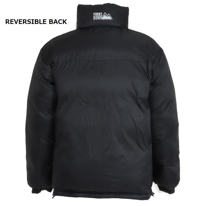 【20％OFFセール】FIRST DOWN ファーストダウン ダウンジャケット リバーシブル ユニセックス アウター ナイロン 防寒 秋冬 カジュアル おしゃれ | FIRST DOWN | 08