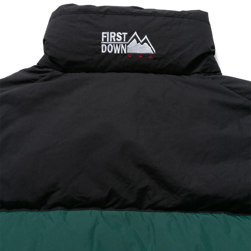 FIRST DOWN（ファーストダウン） バブルダウンジャケット リバーシブル