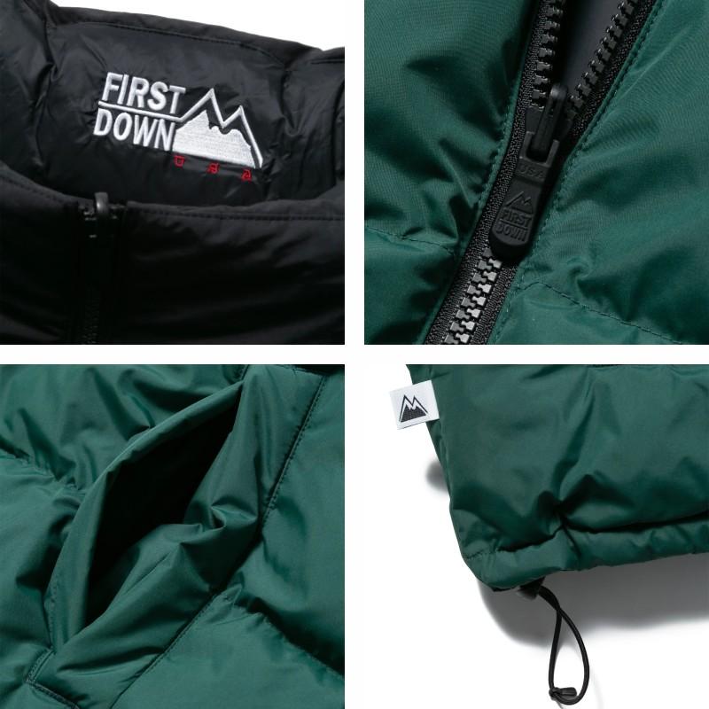 FIRST DOWN ファーストダウン バブルダウンジャケット リバーシブル BUBBLE DOWN JACKET アウター 防寒 冬 ユニセックス カジュアル スポーツ | FIRST DOWN | 04