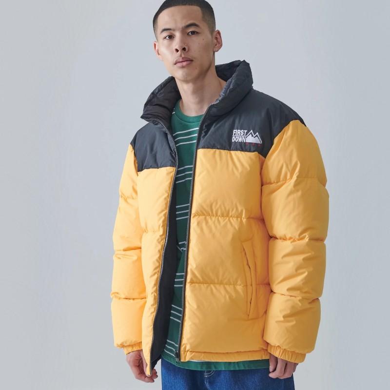 FIRST DOWN（ファーストダウン） バブルダウンジャケット リバーシブル