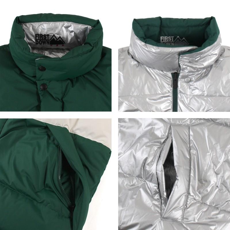 FIRST DOWN（ファーストダウン） リバーシブルダウンジャケット SWITCH
