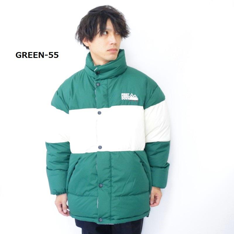 FIRST DOWN（ファーストダウン） リバーシブルダウンジャケット SWITCH