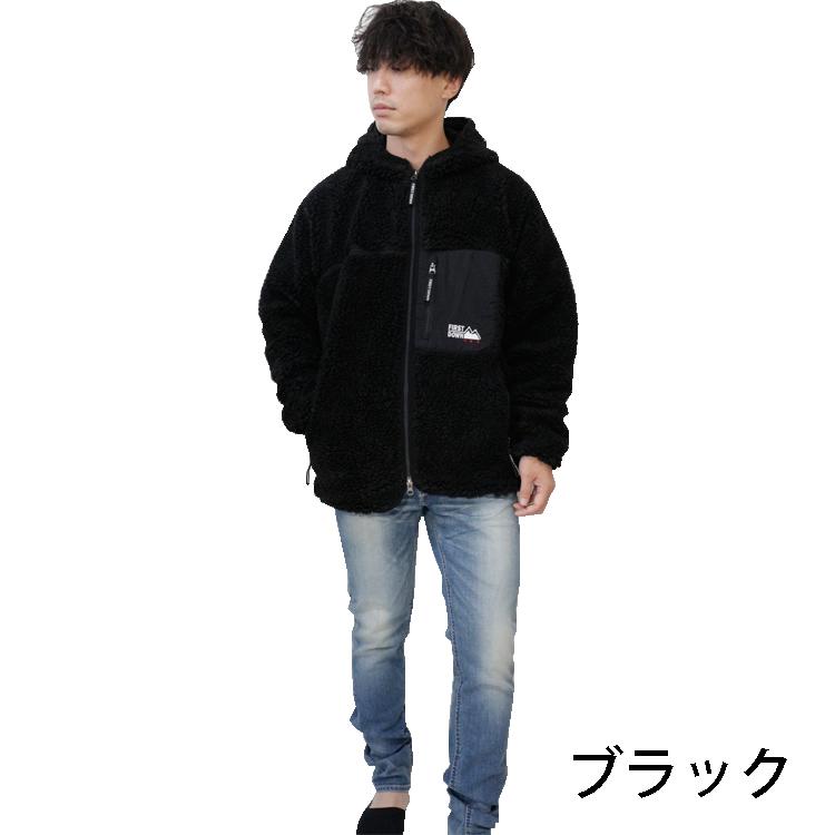 FIRST DOWN ファーストダウン BOA PARKA ボア パーカー メンズ フーディー レディース ユニセックス 防寒 秋冬 ブラック ホワイト チャコール | FIRST DOWN | 10