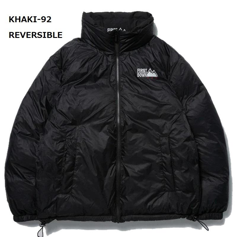 FIRST DOWN ファーストダウン バブルダウンジャケット リバーシブル BUBBLE DOWN JACKET カモフラ アウター 防寒 冬 ユニセックス カジュアル スポーツ | FIRST DOWN | 07