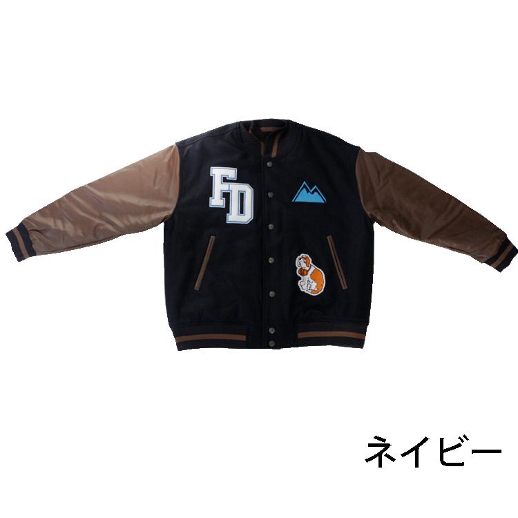 FIRST DOWN ファーストダウン VARSITY JACKET バーシティ ジャケット メンズ アウター 秋冬 中綿 冬服 秋服 M L XL ブラック ネイビー | FIRST DOWN | 05
