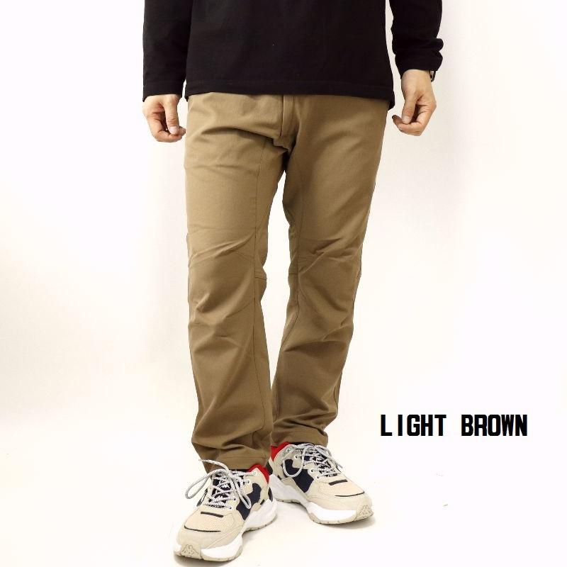 FIRST DOWN ファーストダウン STRETCH ACTIVE PANTS アクティブパンツ メンズ ボトムス ストレッチ シンプル カジュアル ブラック カーキ ブラウン | FIRST DOWN | 04