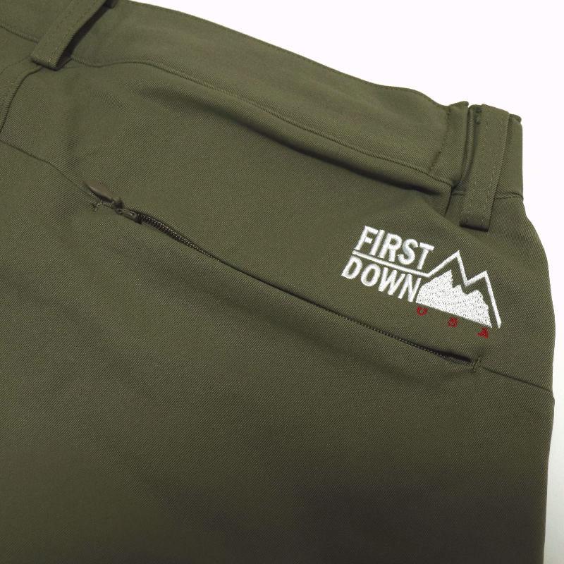FIRST DOWN ファーストダウン STRETCH ACTIVE PANTS アクティブパンツ メンズ ボトムス カジュアル ストレッチ カーキ ブラウン ブラック | FIRST DOWN | 04