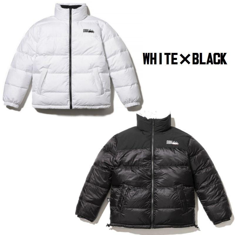 FIRST DOWN ファーストダウン リバーシブル ダウンジャケット REVERSIBLE DOWN JACKET ダウン アウター メンズ アウトドア キャンプ 防寒 カジュアル | FIRST DOWN | 01