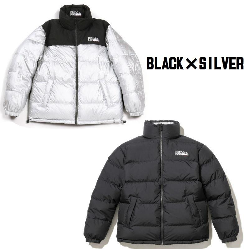 FIRST DOWN ファーストダウン リバーシブル ダウンジャケット REVERSIBLE DOWN JACKET ダウン アウター メンズ アウトドア キャンプ 防寒 カジュアル | FIRST DOWN | 02
