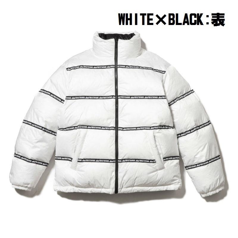 FIRST DOWN ファーストダウン REVERSIBLE DOWN JACKET WITH TAPE リバーシブル ダウンジャケット アウター メンズ 防寒 カジュアル | FIRST DOWN | 01
