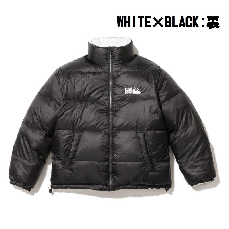 FIRST DOWN ファーストダウン REVERSIBLE DOWN JACKET WITH TAPE リバーシブル ダウンジャケット アウター メンズ 防寒 カジュアル | FIRST DOWN | 02