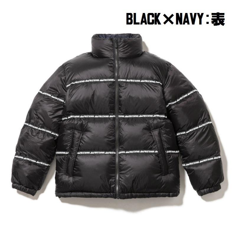 FIRST DOWN ファーストダウン REVERSIBLE DOWN JACKET WITH TAPE リバーシブル ダウンジャケット アウター メンズ 防寒 カジュアル | FIRST DOWN | 03