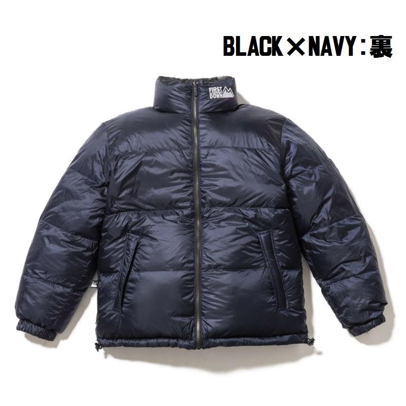 FIRST DOWN ファーストダウン REVERSIBLE DOWN JACKET WITH TAPE リバーシブル ダウンジャケット アウター メンズ 防寒 カジュアル | FIRST DOWN | 04
