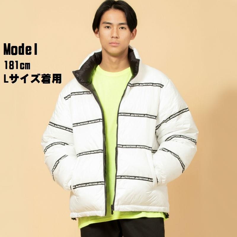 FIRST DOWN ファーストダウン REVERSIBLE DOWN JACKET WITH TAPE リバーシブル ダウンジャケット アウター メンズ 防寒 カジュアル | FIRST DOWN | 07